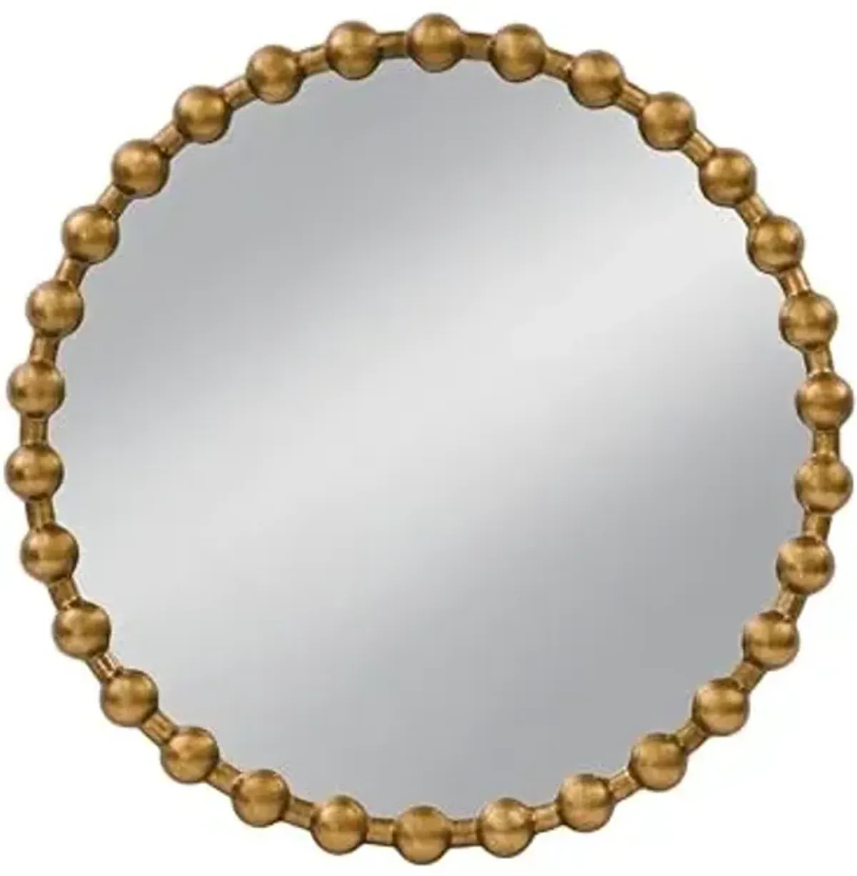 Violette Wall Mirror - Gold Leaf