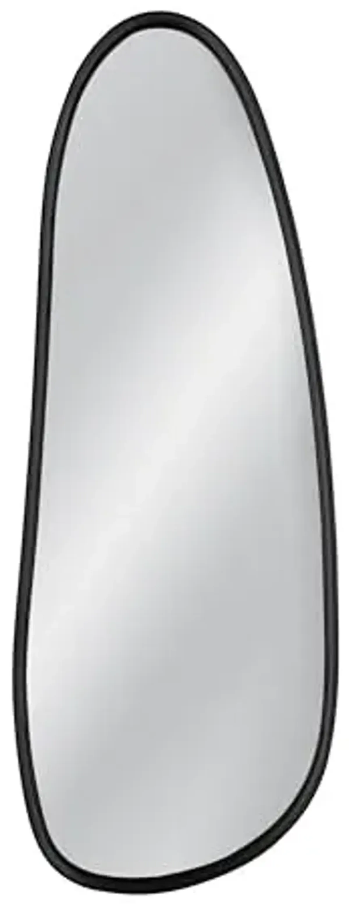 Mia Wall Mirror - Glossy Black