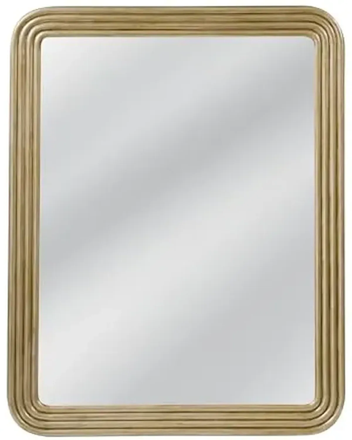Yevette Wall Mirror - Antique Gold