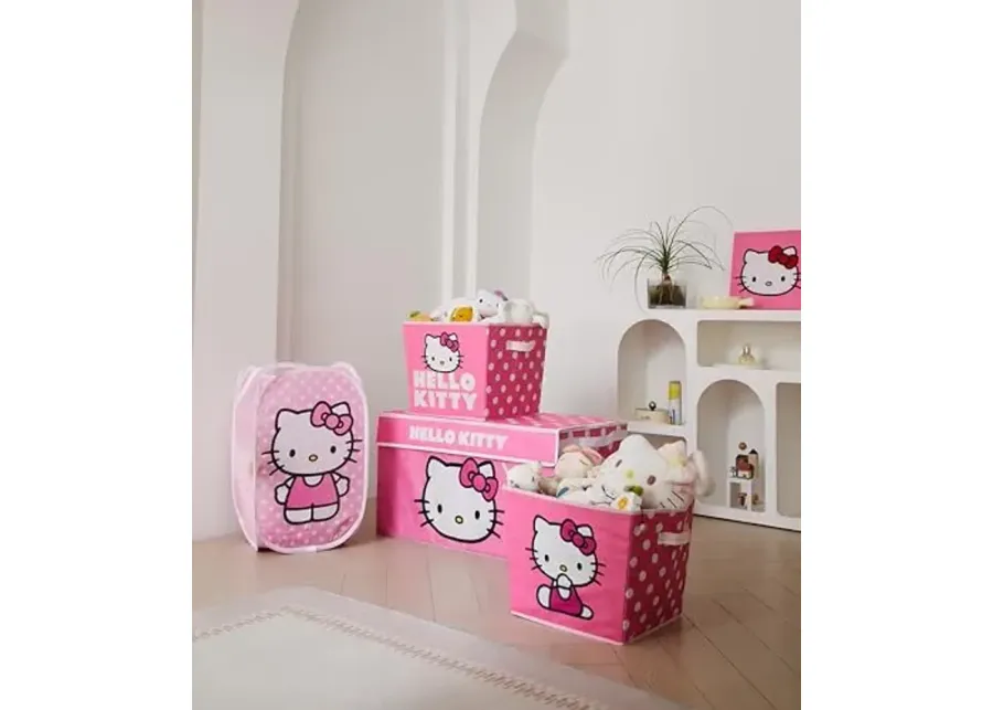 Idea Nuova Hello Kitty 4 Piece Storage Solution Set with Pop