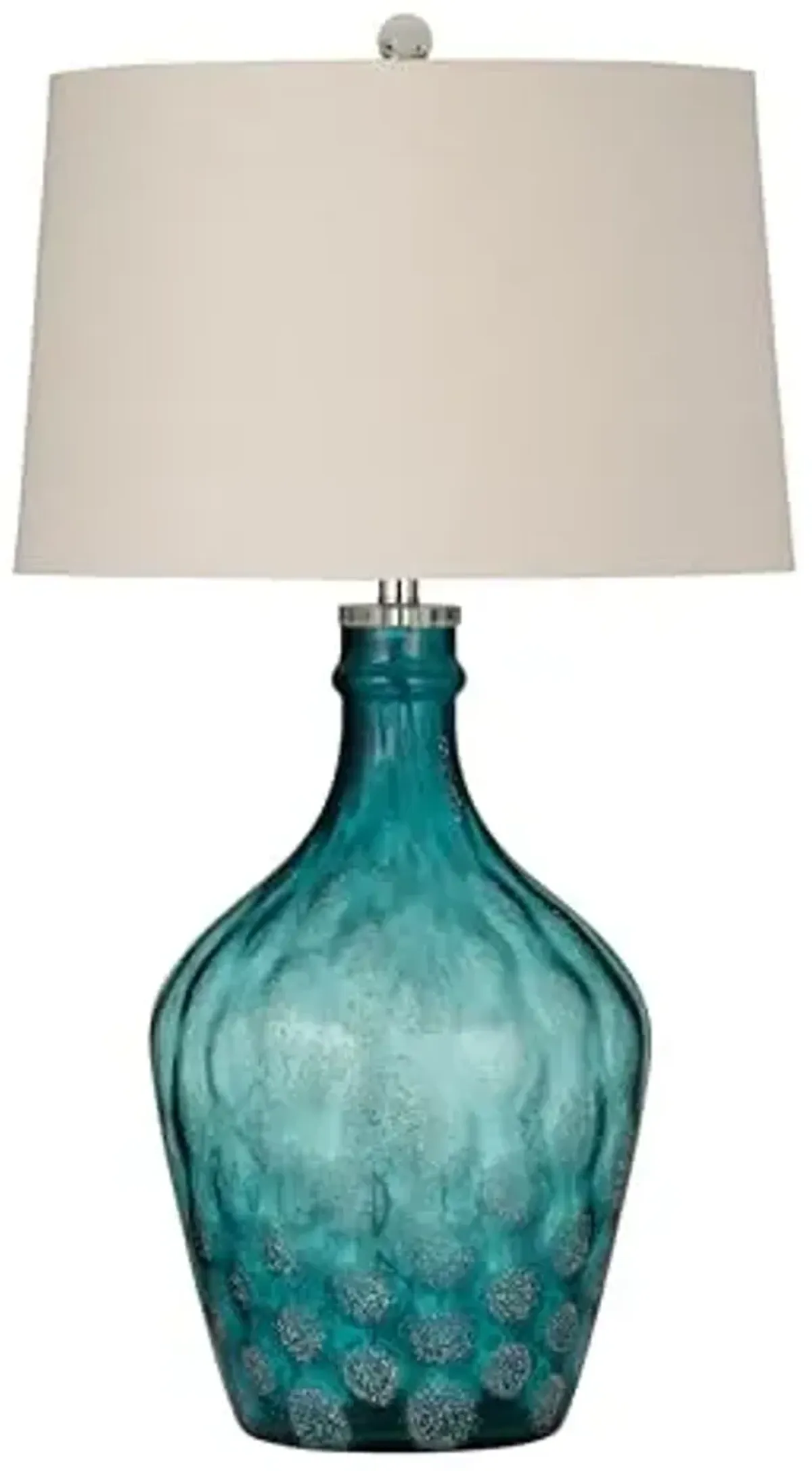 Bassett Mirror Company Valarie Table Lamp - Blue