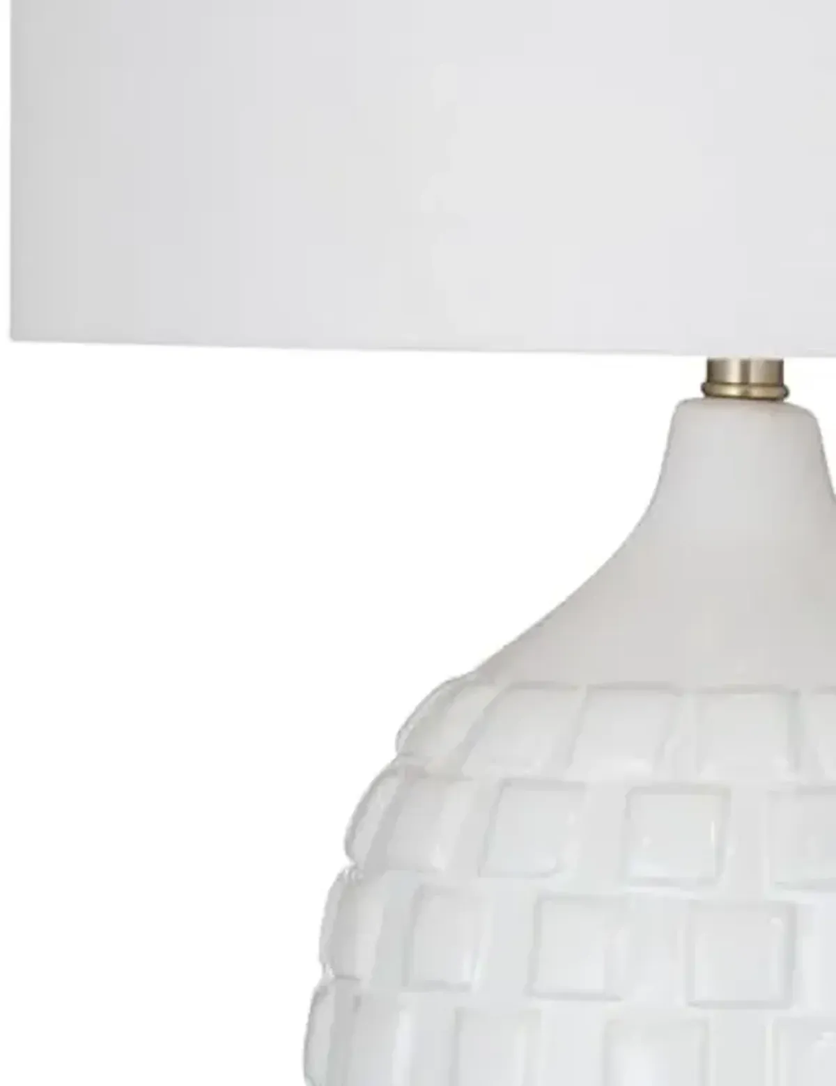 Bassett Mirror Company Sesser Table Lamp - White