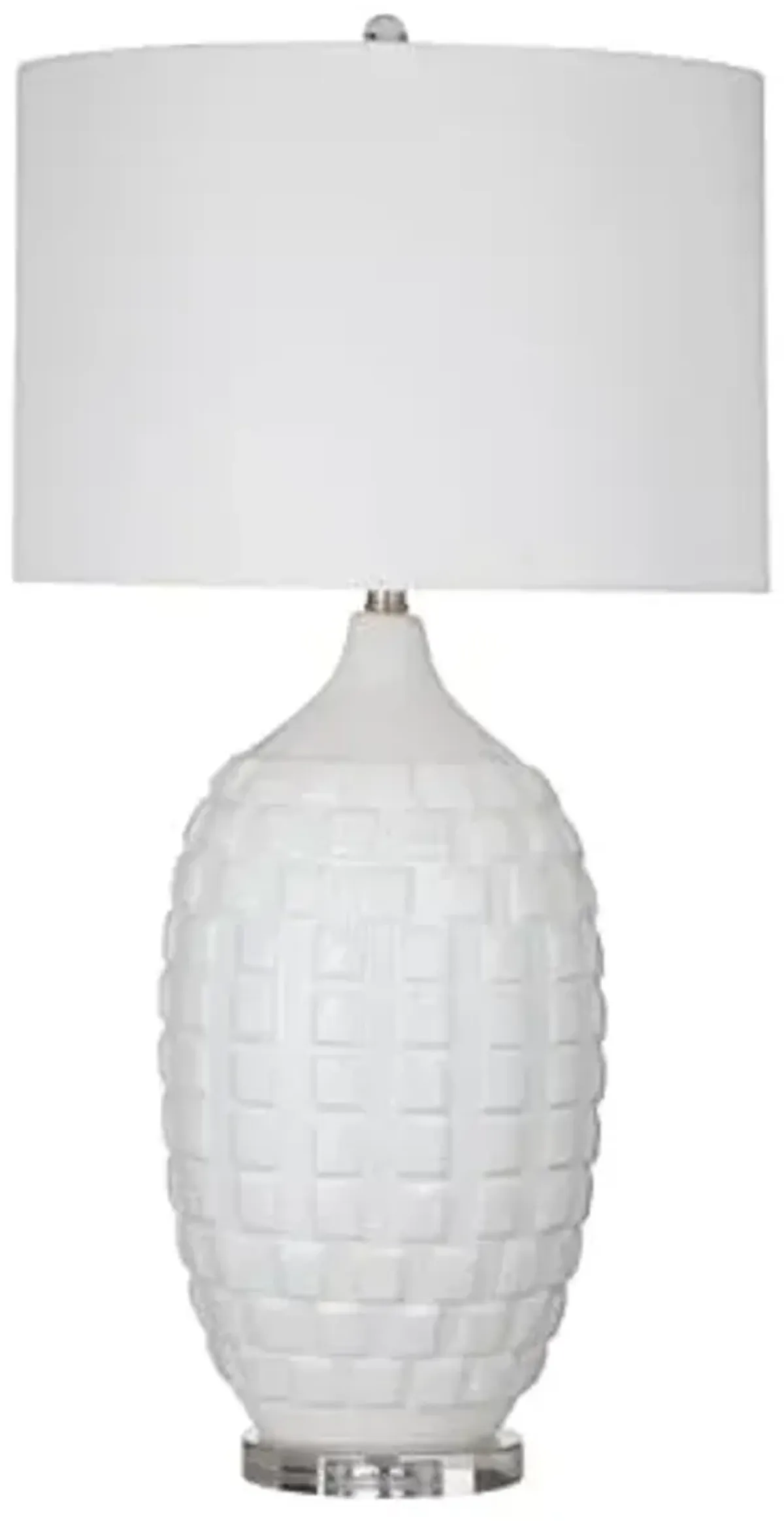 Bassett Mirror Company Sesser Table Lamp - White