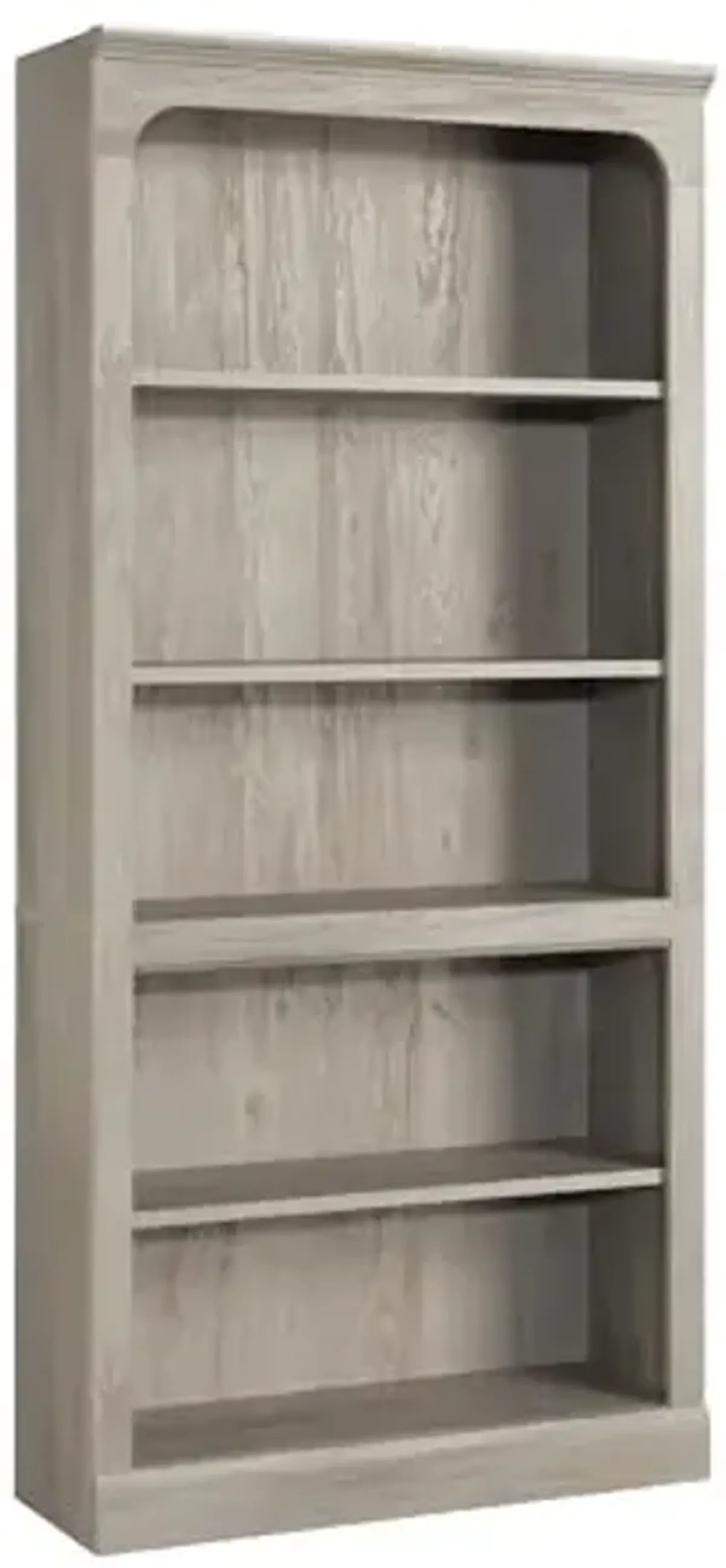 Sauder Select 5-Shelf Bookcase, Chalked Chestnut Finish