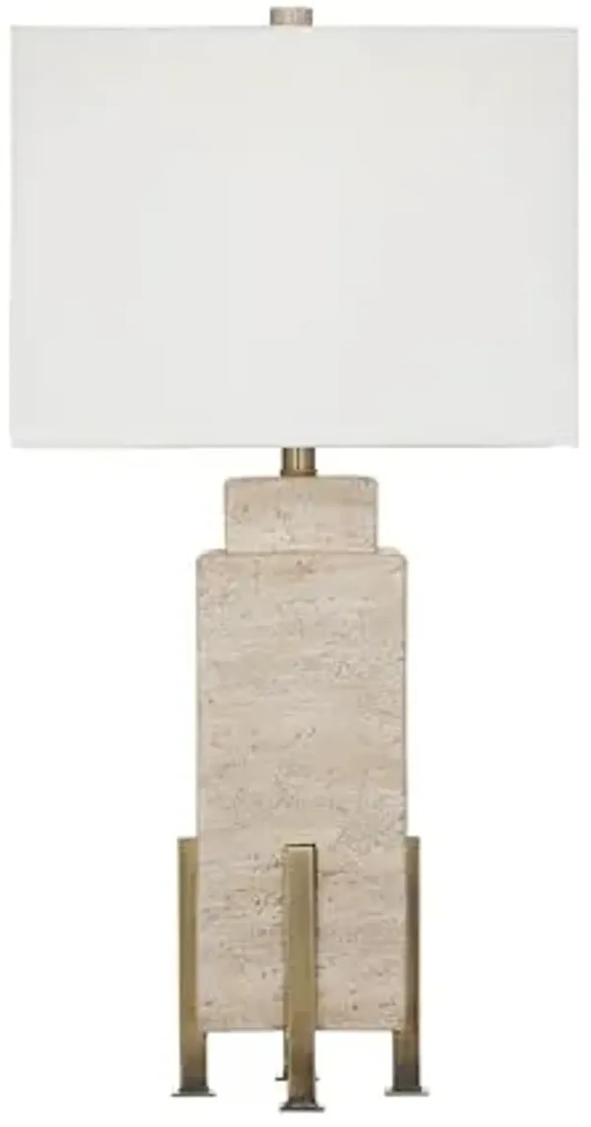 Bassett Mirror Company Iris Table Lamp - Beige