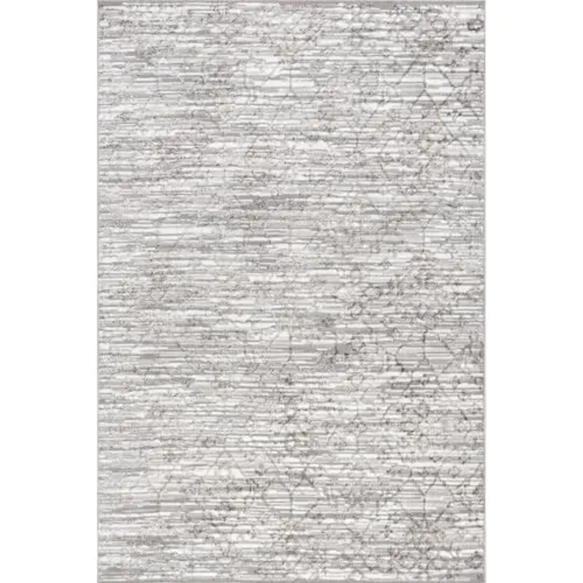 nuLOOM Winnie Geometric 4' x 6' Area Rug for Living Room Bedroom Dining Room, Beige