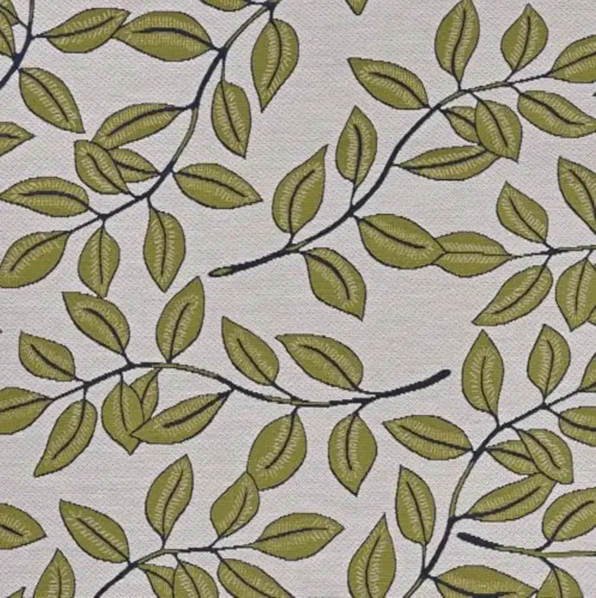 Couristan Dolce Indoor Outdoor Patio Rug - 5'3" x 7'6" Rectangle, Summer Ivy Ivory-Olive Transitional Floral, Pet-Friendly Low Maintenance Rug for Patio, Deck, or Living Room