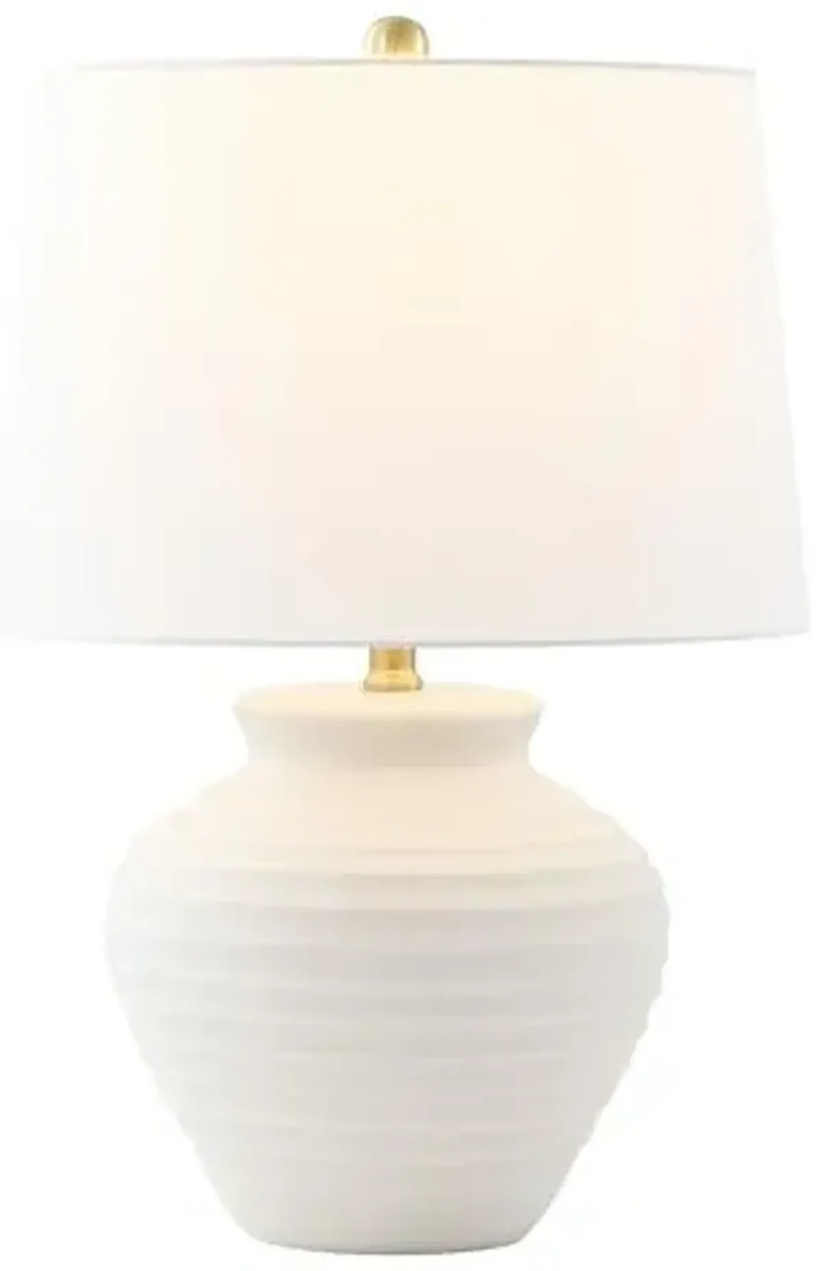 SAFAVIEH Lighting Collection Ledger Bone 23-inch Ceramic Table Lamp for Bedroom, Living Room, Home Office, Desk, Nightstand (LED Bulb Included)