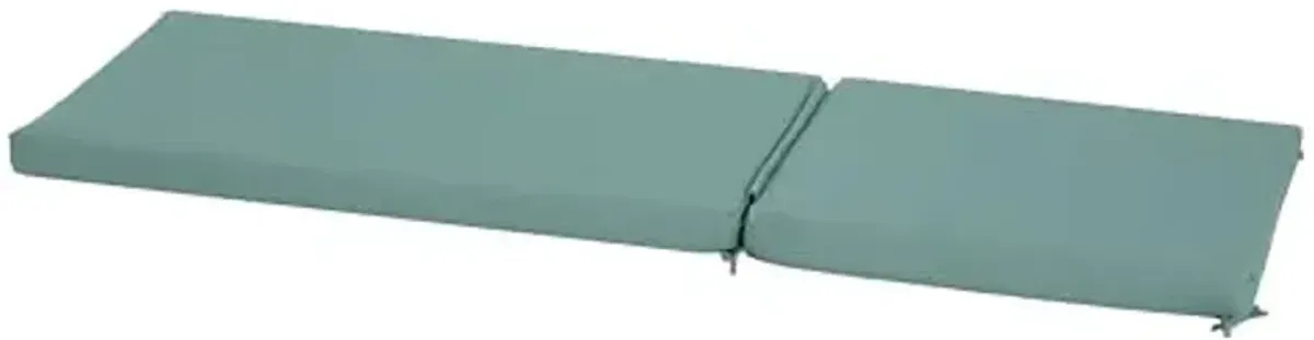 Christopher Knight Home Dale Patio Chair, Water-Repellent Fabric Chaise Lounge, Outdoor Lounger Cushion, Comfy and Durable Design, Medium, Teal