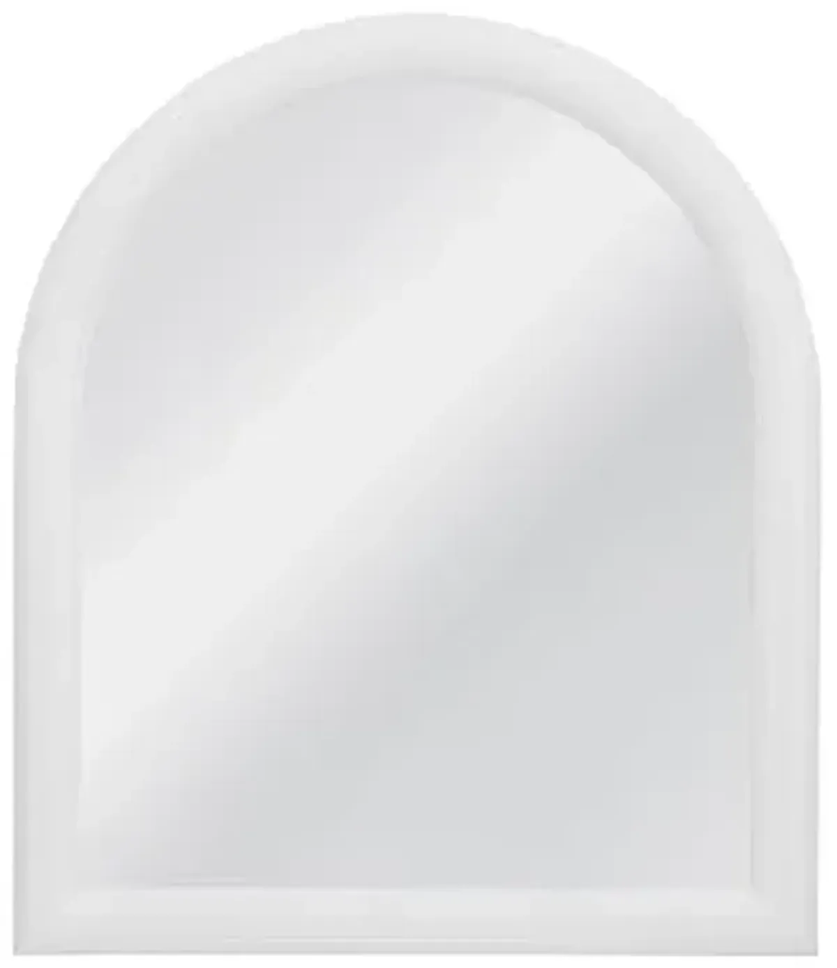 Vega Wall Mirror - Glossy White