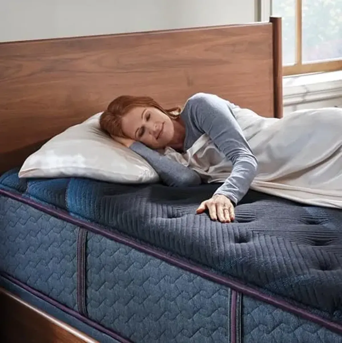 Beautyrest World Class Level Three Plush Pillow Top 16" Mattress - Cal King Size - Durable Support, Pressure Relief, Cooling, Motion Separation; CertiPUR-US, 100 Night Sleep Trial and 10 Year Warranty