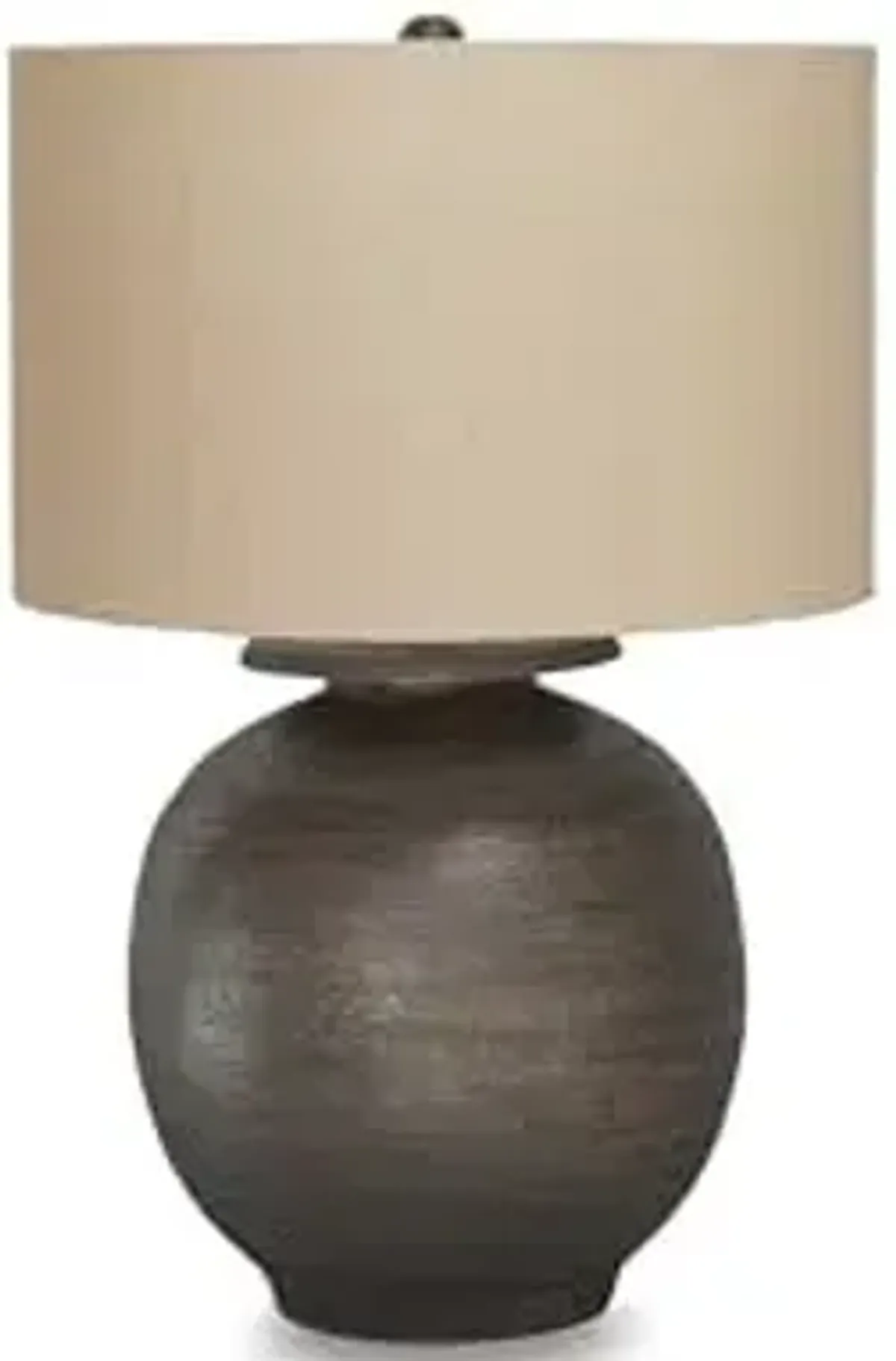 Signature Design by Ashley Carlenbury Retro Metal Table Lamp with 3-Way Switch, Dark Brown