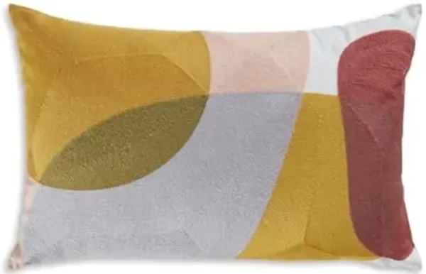 Signature Design by Ashley Varness Pillow, Set of 4, Standard, Yellow & Red 4 Count