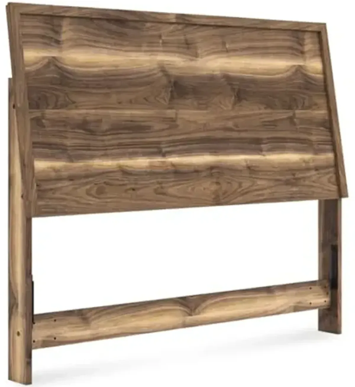 Signature Design by Ashley Darcalli Mid-Century Modern Panel Headboard, Queen, Brown