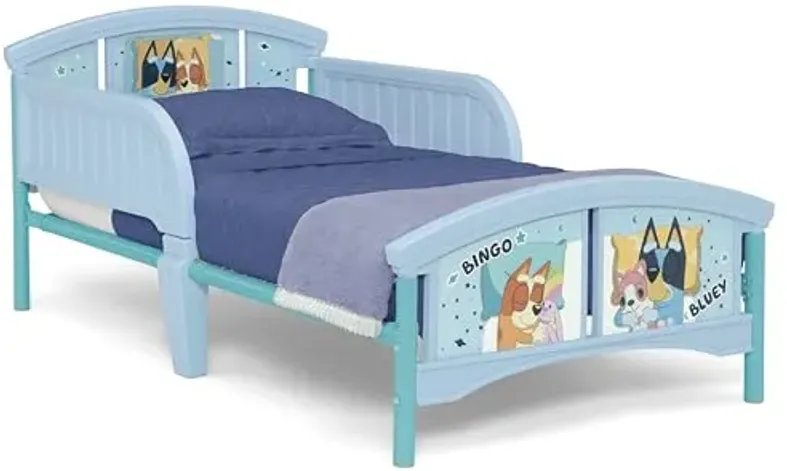 Delta Children Plastic Toddler Bed, Bluey