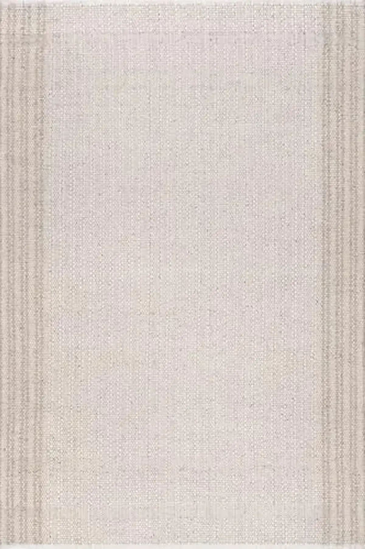 Nuloom Saphira Striped 4' x 6' Indoor/Outdoor Area Rug for Living Room Patio Deck Front Porch, Beige