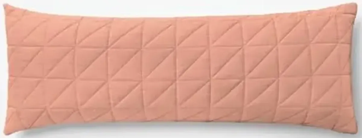 Tuft & Needle Linen Cotton Body Pillow Cover – Soft & Breathable Fabric for All-Season Comfort, Moisture-Wicking, Durable, Oeko-Tex Certified, Muted Clay, One Size