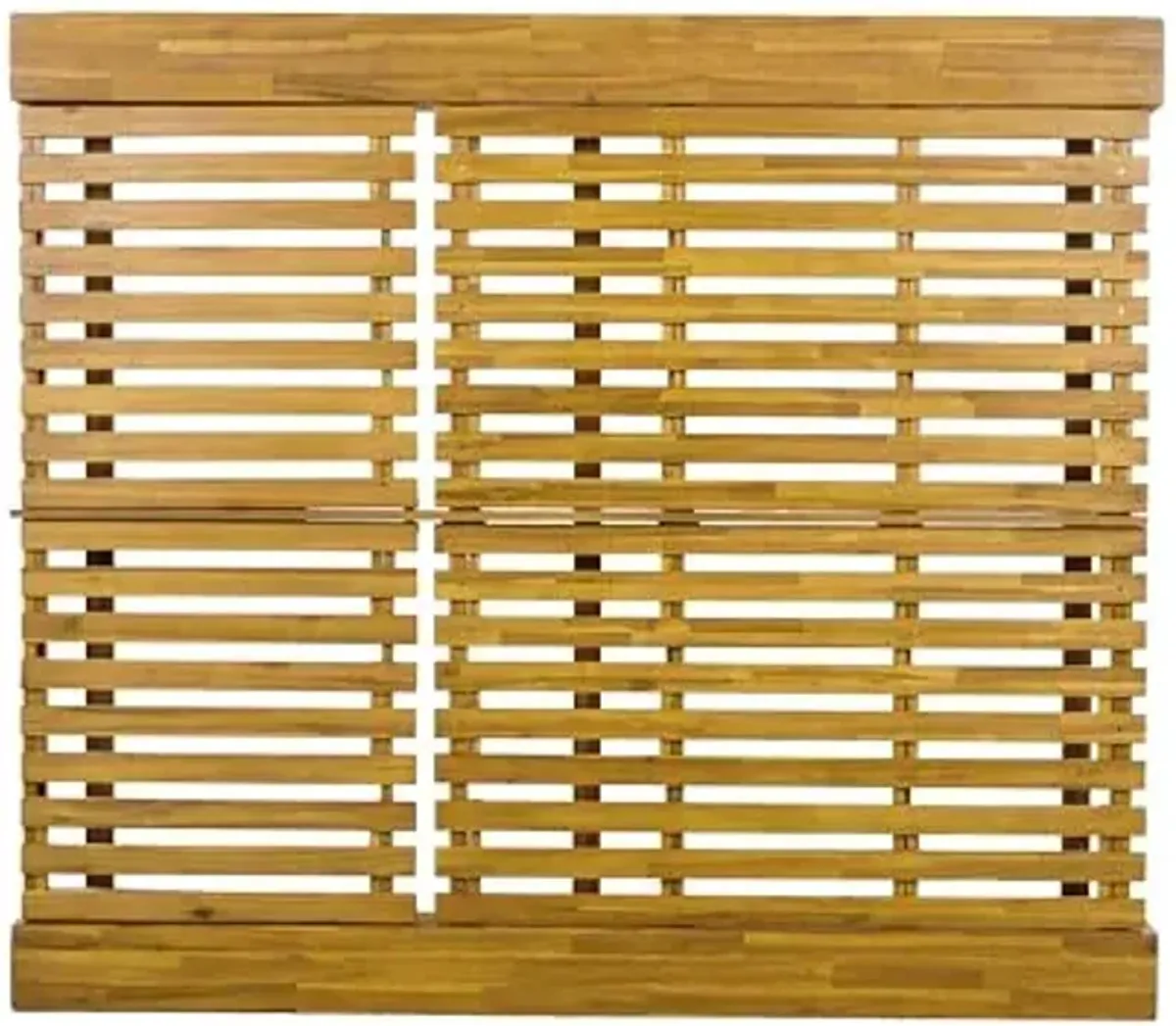 Christopher Knight Home Yoky Acacia Wood Chaise Lounge Chair Outdoor, Spacious Double Outdoor Chaise Lounge, 4 Position Adjustable Backrest Pool Lounger, Garden Poolside Backyard Seating, Teak