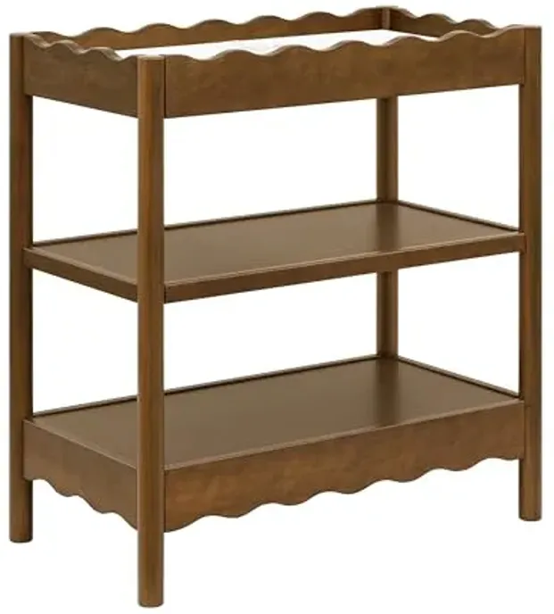 Babyletto Swell Changing Table in Natural Walnut, Greenguard Gold Certified