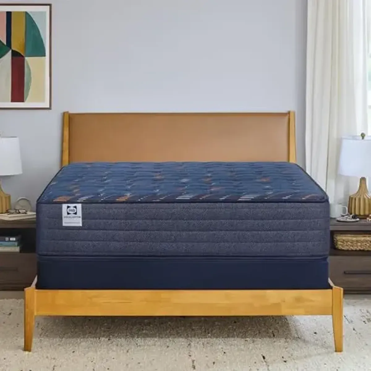 Sealy Warner 12" Medium Tight Top Innerspring Mattress - California King