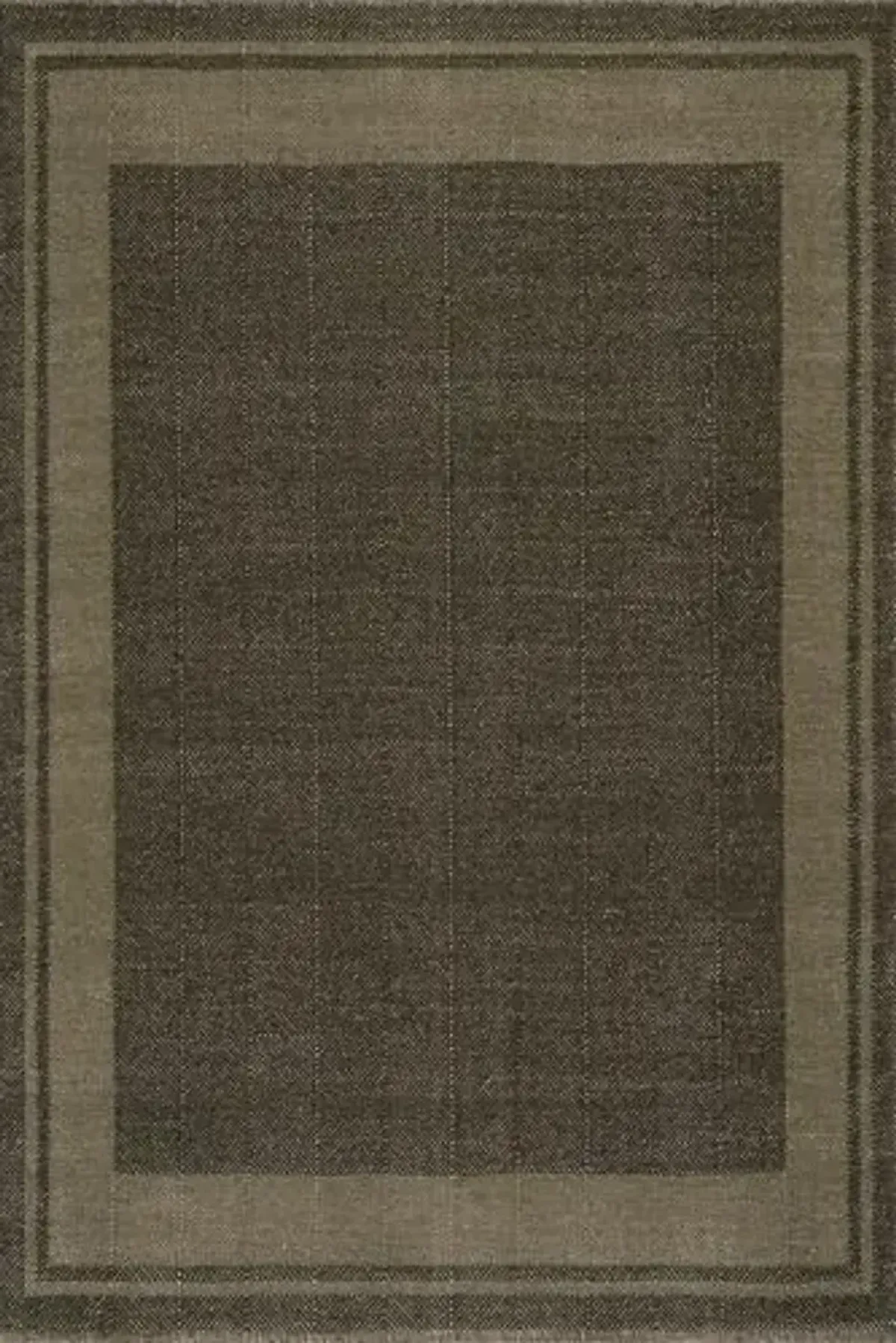 Rugs USA x Nate Berkus Canon Bordered Wool Cozy Area Rug, 5' x 8', Green