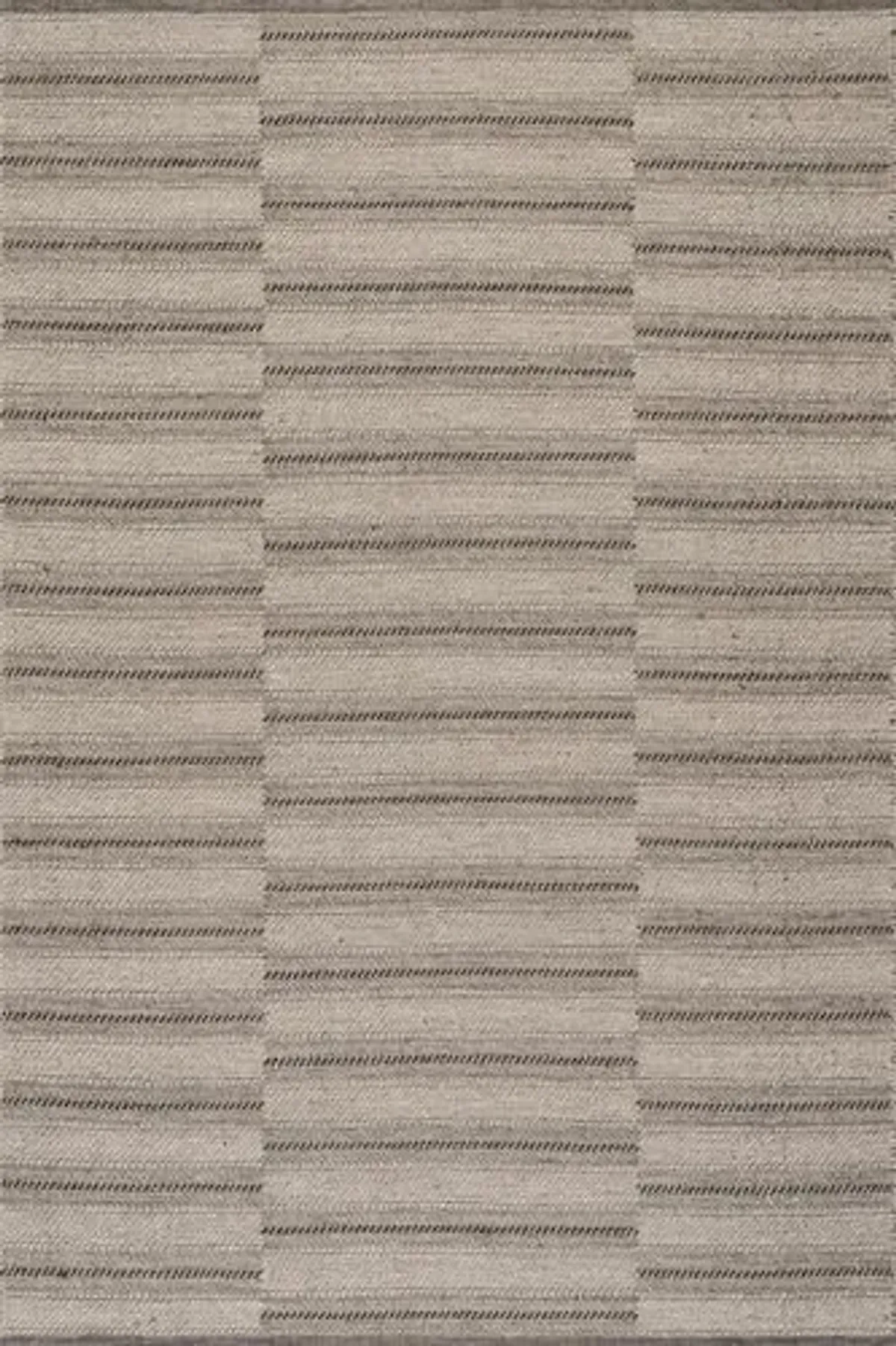 Rugs USA x Nate Berkus Mateo Striped Wool Cozy Area Rug, 4' x 6', Brown