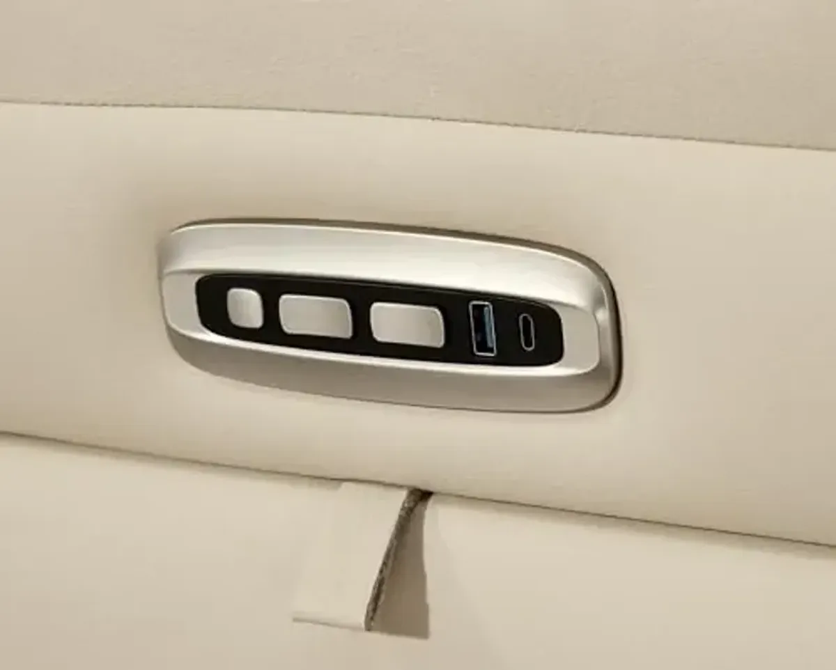 Signature Design by Ashley Double Deal Modern Leather Match 3-Piece Power Reclining Loveseat Sectional with Console, Adjustable Headrest, USB Ports, Storage and Cup Holders, Beige