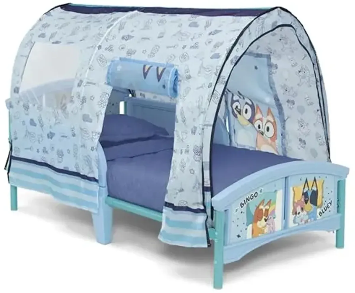 Delta Children – Bluey Plastic Toddler Bed with Tent
