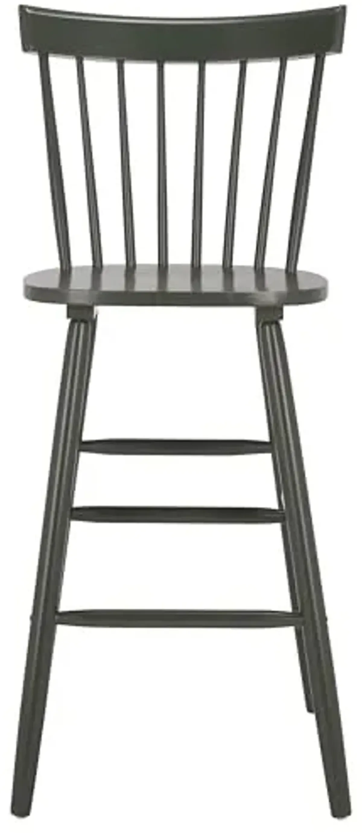 SAFAVIEH Home Collection - Providence 30-Inch Bar Stool Set of 2, Dusty Green, Classic Spindle Back, Farmhouse Style (BST8504G-SET2)