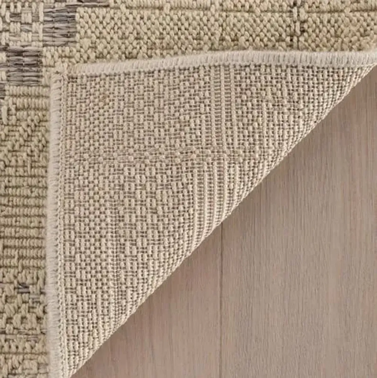 Nuloom Maristelle Vintage & Distressed 4' x 6' Jute Area Rug for Dining Room Living Room, Beige
