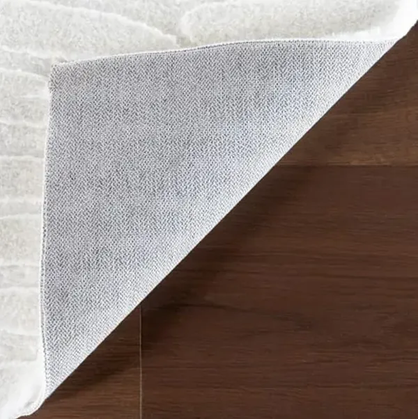 Nuloom Nivella Solid 8' x 10' Machine Washable Area Rug for Living Room Bedroom Dining Room, Off White