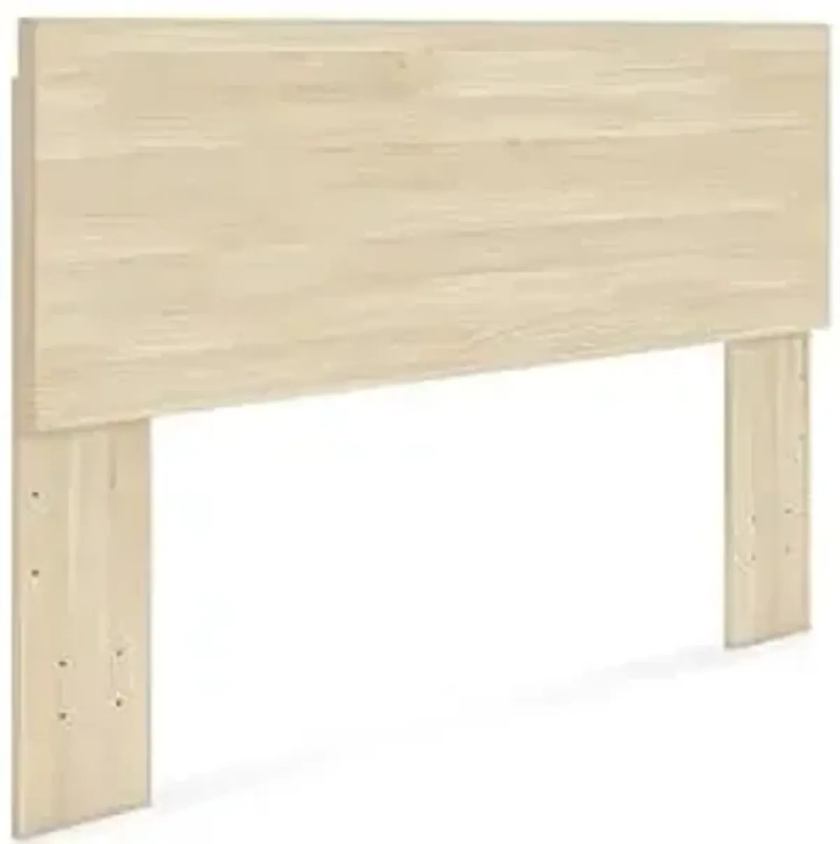 Signature Design by Ashley Onita Contemporary Panel Headboard with Natural Finish, Queen, Light Brown