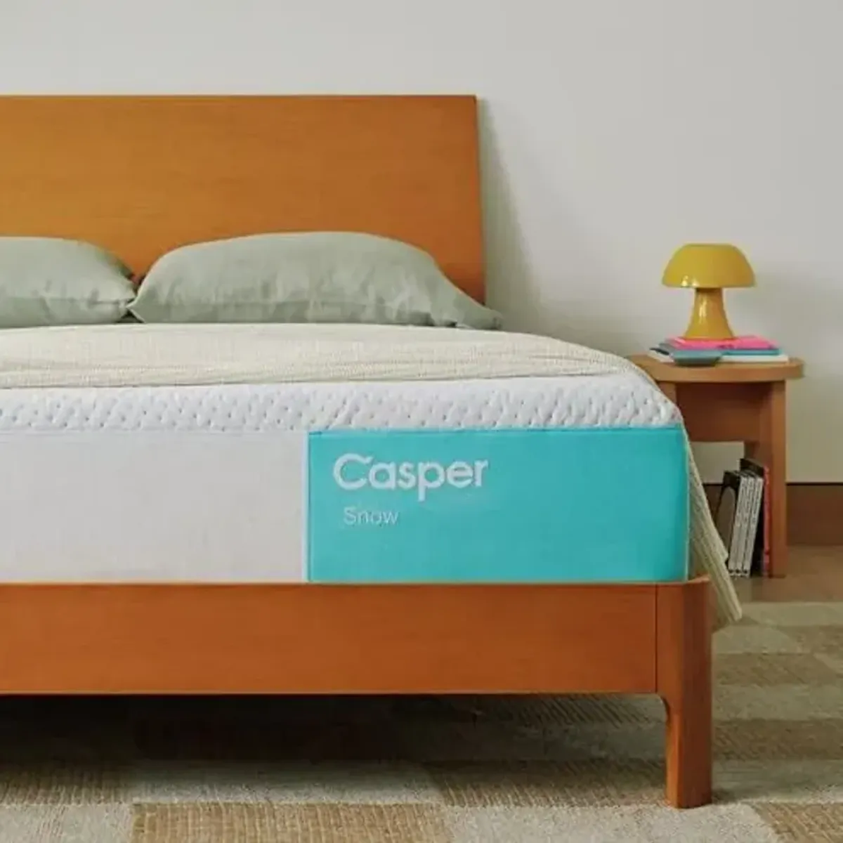 Casper Sleep Snow Hybrid Mattress – California King, Medium Feel Memory Foam with Snow Technology Cooling & Zoned Support – Motion Isolation – Made For All Sleep Styles – 100-Night Trial – CertiPUR-US