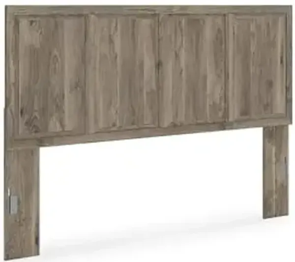 Signature Design by Ashley Stanziford Transitional Panel Headboard, King, Light Brown