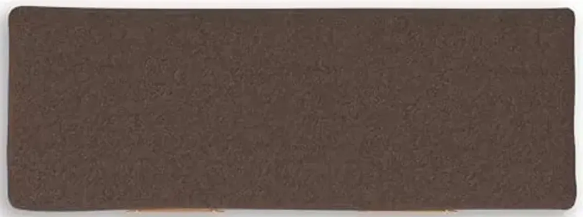 Signature Design by Ashley Prandefort Modern 2-Drawer Bedroom Storage Bench, Light Brown & Dark Brown