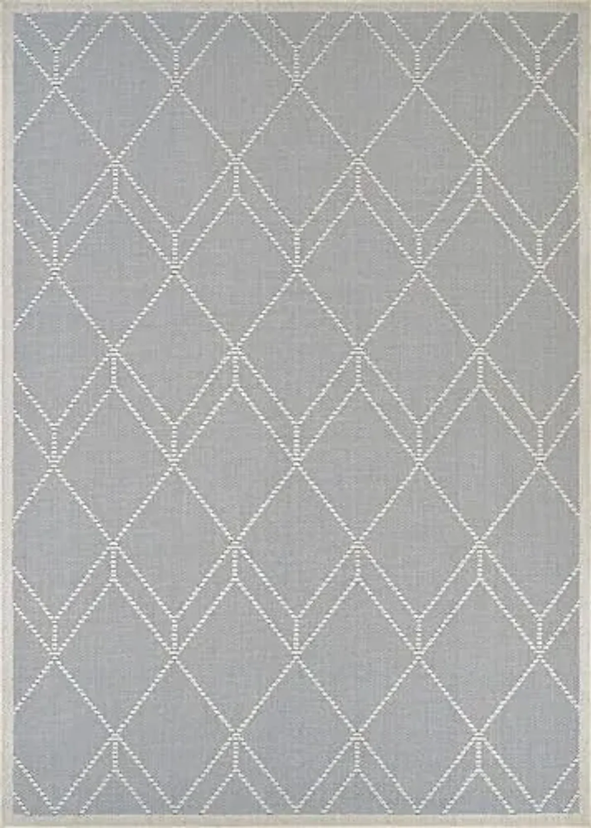 Couristan Liguria Noli Indoor Outdoor Area Rug – 9' x 12'1" Azul Flatwoven Geometric Medallion Low Pile Polypropylene Washable Rug for Living Room, Entryway, or Patio Home Decor