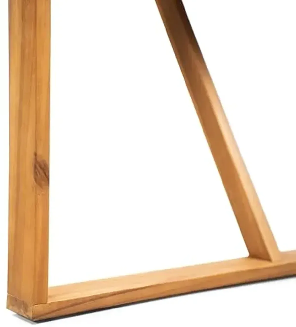 Christopher Knight Home Canyon 67" Farmhouse Outdoor Dining Table for 6, Acacia Wood Dining Room Table with Slatted Design, Rectangular Patio Table for Backyard/Decks/Garden Gatherings, Teak