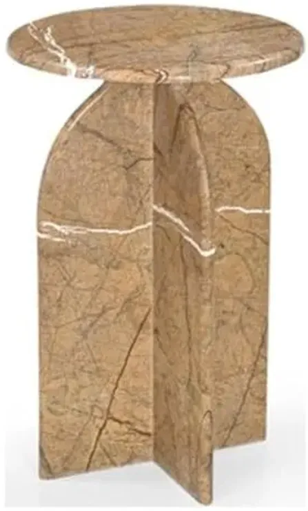 Bassett Mirror Company Abbey Amber Accent Table