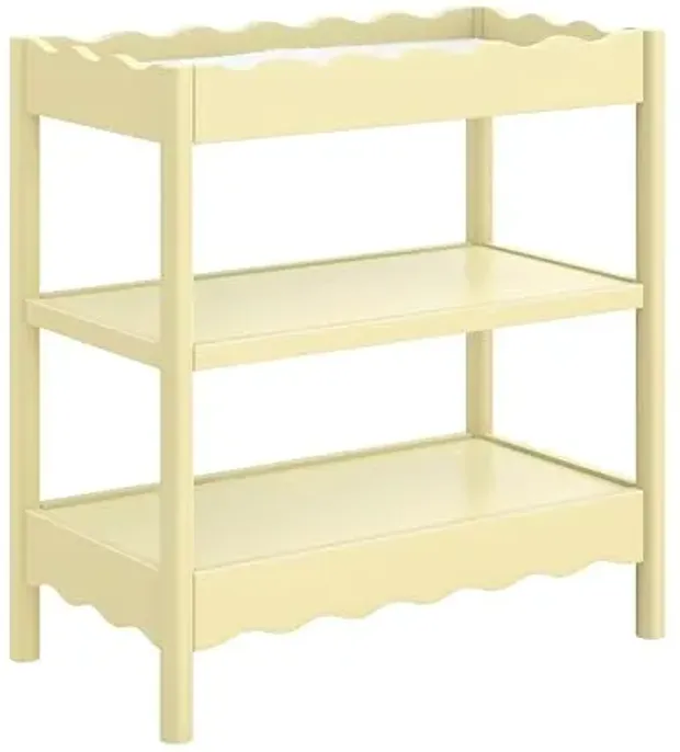 Babyletto Swell Changing Table in Pale Yellow, Greenguard Gold Certified