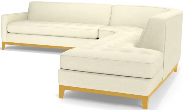 Monroe Drive 3pc Sectional Sofa By Apt2B | Furniture.com