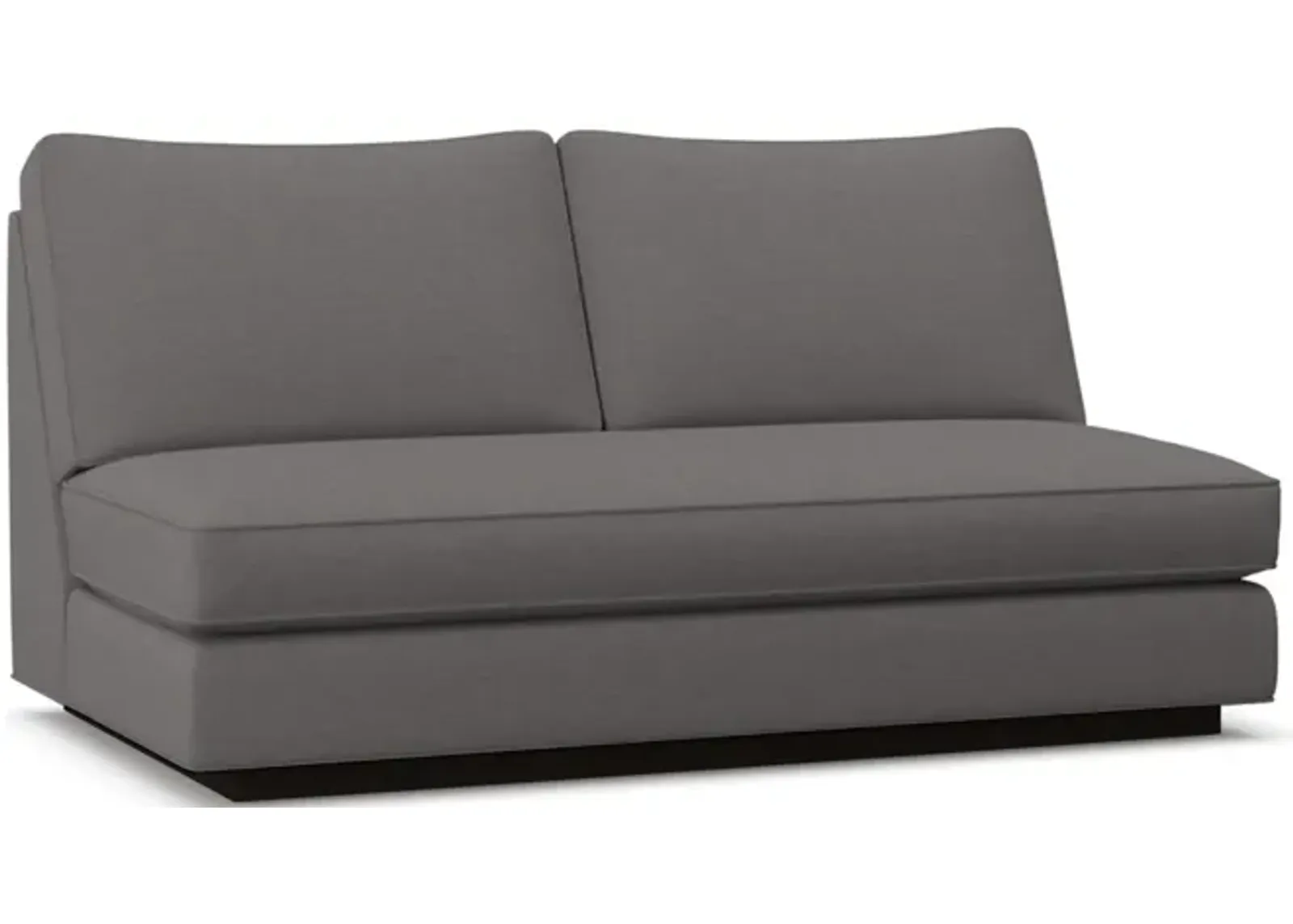 Harper Armless Apartment Size Sofa w/ Benchseat