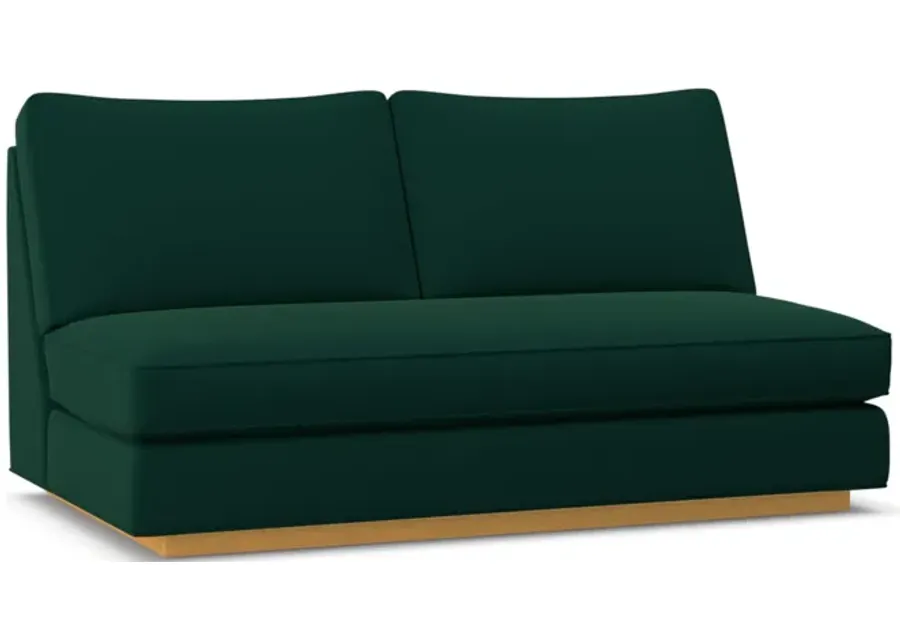 Harper Armless Apartment Size Sofa w/ Benchseat