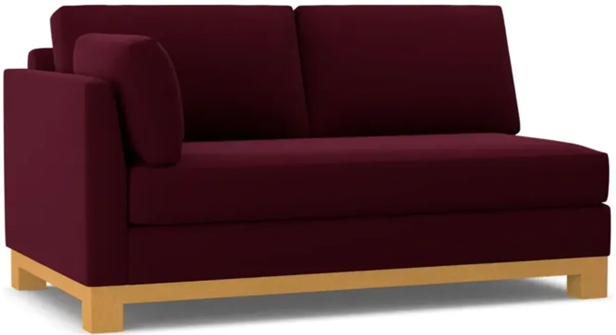 Avalon Left Arm Apartment Size Sofa