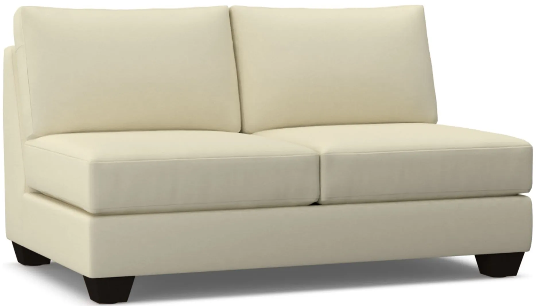Tuxedo Armless Apartment Size Sofa