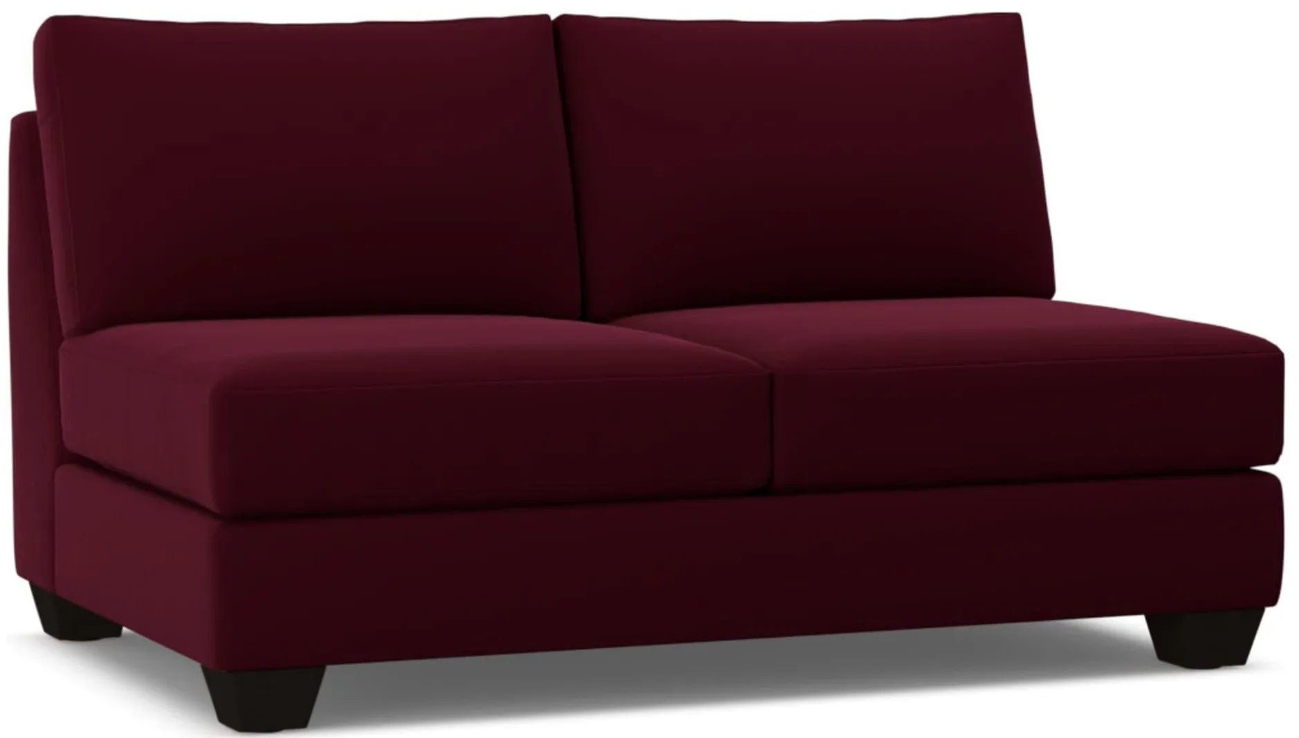 Tuxedo Armless Apartment Size Sofa