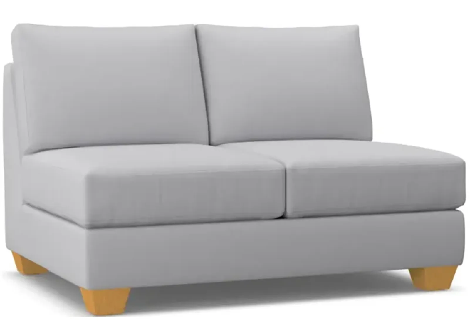 Tuxedo Armless Loveseat