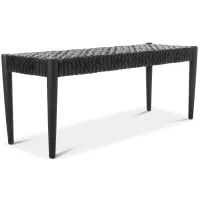 Loomis Leather Bench