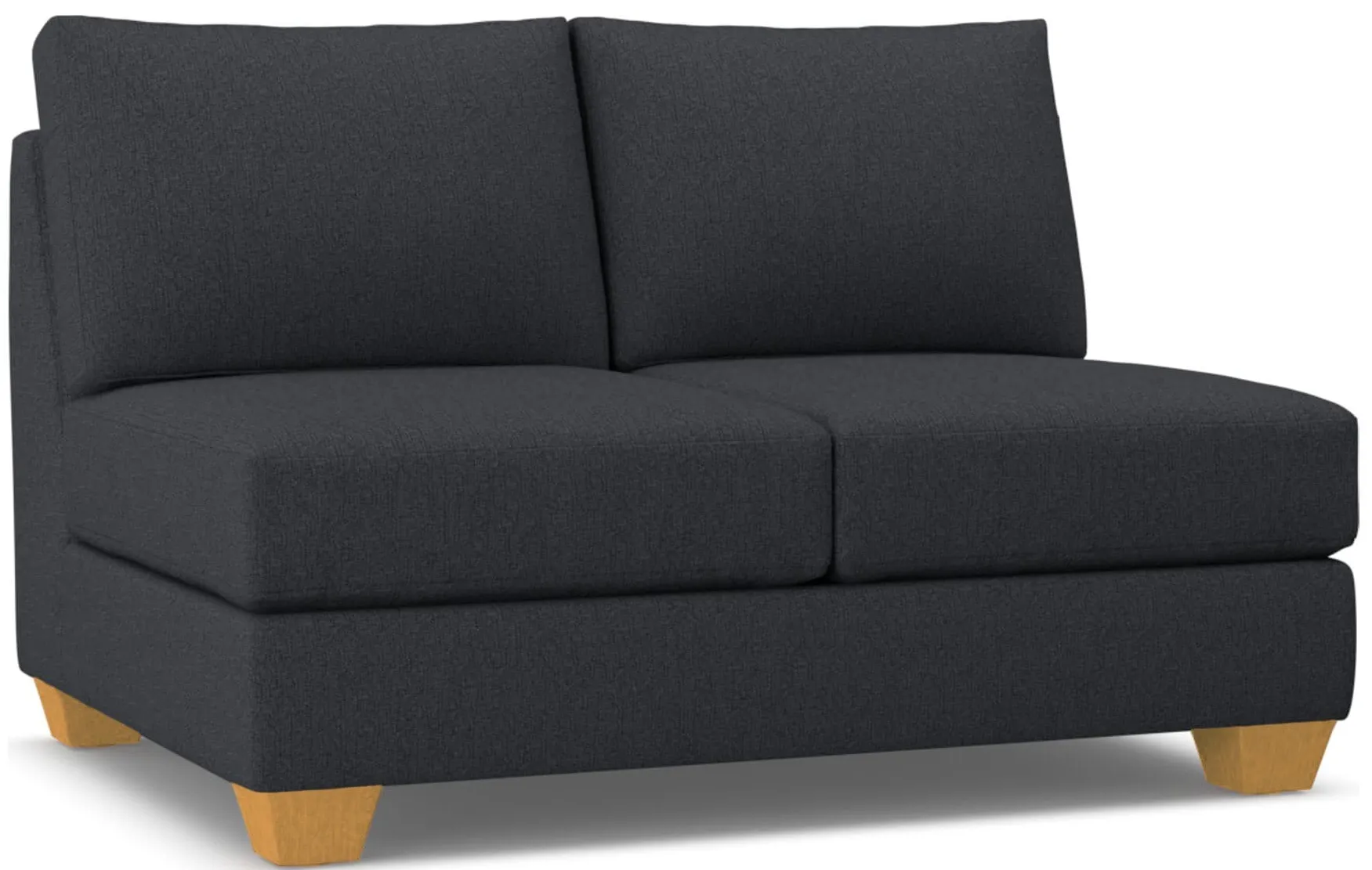 Tuxedo Armless Loveseat