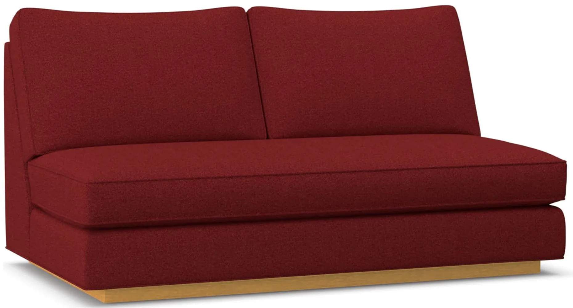 Harper Armless Apartment Size Sofa w/ Benchseat