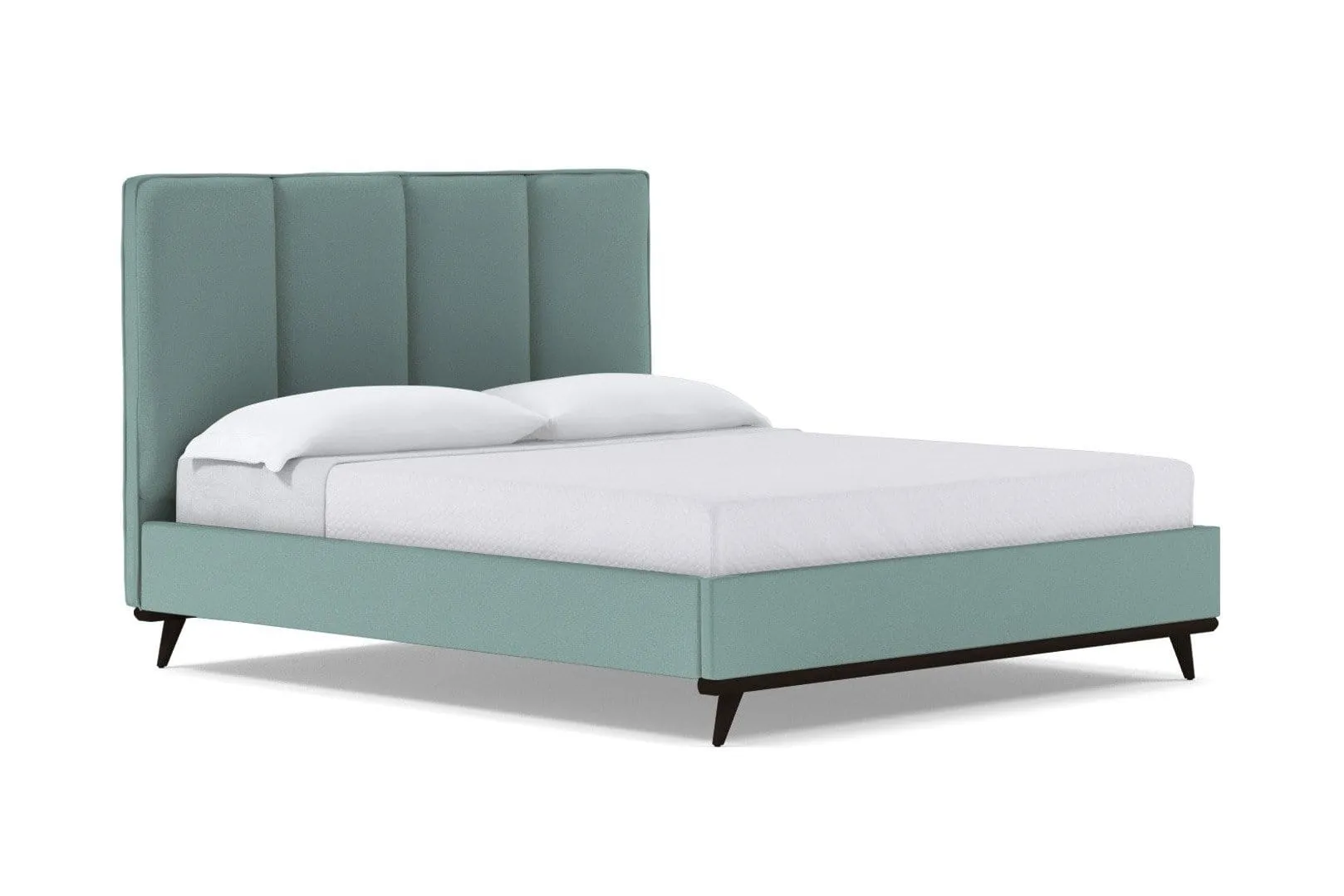 Carter Upholstered Velvet Platform Bed